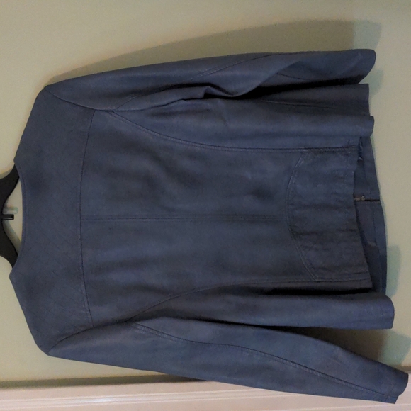 Alfani 1X Blue/Gray Woman's Jacket - Picture 6 of 17